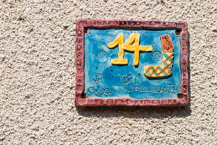 Numéro 14 à la chaussette dans Coupvray - © Norbert Pousseur