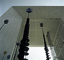 Eléments des sculptures lumineuses de Panayotis Vassilakis (Takis)- La Défense - © Norbert Pousseur