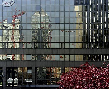 Reflets de printemps  - La Défense - © Norbert Pousseur