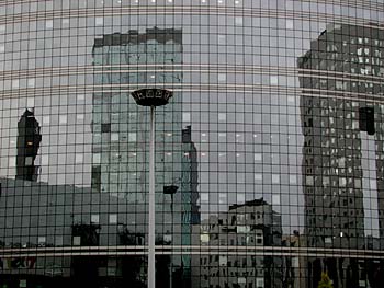 Ombres de tours - La Défense - © Norbert Pousseur