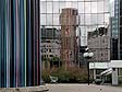 © Norbert Pousseur - Quartier La Défense - Paris - Reflets de paysage d'esplanade de la Défense