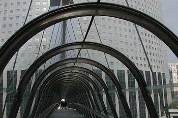 Arches de verre - La Défense - © Norbert Pousseur