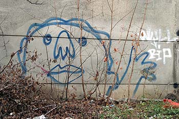 Tag aux alentours de l'esplanade - La Défense - © Norbert Pousseur