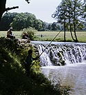 La petite cascade de l'étang de la Taffarette - Ferrières - © Norbert Pousseur