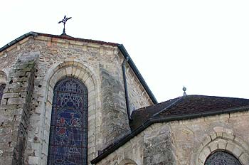 murs de l'église de Ferrières - © Norbert Pousseur