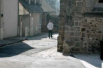 Passage de l'église de Ferrières - © Norbert Pousseur