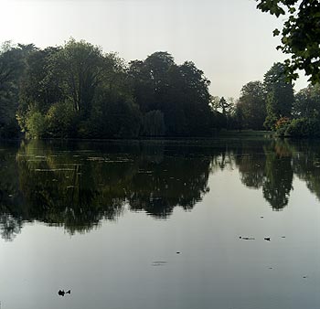 L'étang du parc du château - Ferrières - © Norbert Pousseur