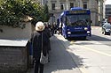 Arrivée du bus - Lucerne en Suisse - © Norbert Pousseur