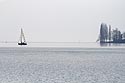 Voilier aux abords du port - Lucerne en Suisse - © Norbert Pousseur