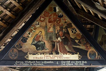 L'église de la ville présentée à la vierge - Lucerne en Suisse - © Norbert Pousseur