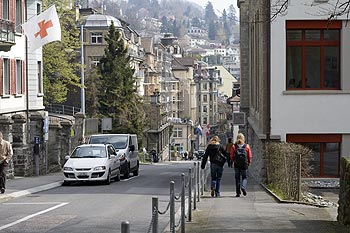 Rue du haut de la ville - Lucerne en Suisse - © Norbert Pousseur