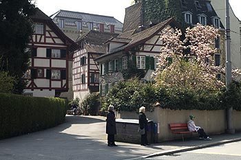 Maisons traditionnelles - Lucerne en Suisse - © Norbert Pousseur