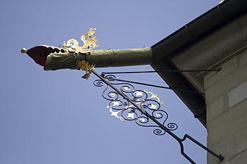 Déversoir de gouttière � tête de dragon - Lucerne en Suisse - © Norbert Pousseur