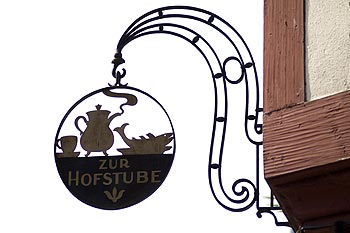 Poisson et théière, "Chez Hofstube" - Lucerne en Suisse - © Norbert Pousseur