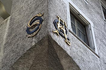 Lettres - enseigne de pharmacie - Lucerne en Suisse - © Norbert Pousseur