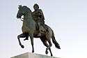 Statue de Louis XIV à cheval - Lyon - © Norbert Pousseur