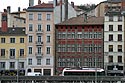 Façades en bord de Saône - Lyon- © Norbert Pousseur