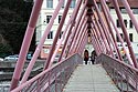 Passerelle piétonne de l'homme de la Roche - Lyon- © Norbert Pousseur