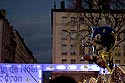 Banderolle d'entrée de la place du marché de Noël - Lyon - © Norbert Pousseur