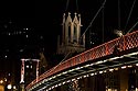 Passerelle et clocher St Georges - Lyon - © Norbert Pousseur