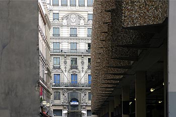 Façade 1900 d'immeuble lyonnais - Lyon- © Norbert Pousseur