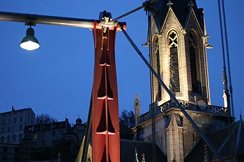 Flêche de pont et de clocher - Lyon- © Norbert Pousseur