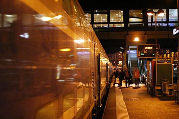 TGV en gare - Lyon- © Norbert Pousseur