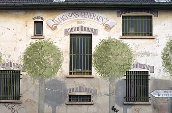 Fresque pour les Magasins généraux en 1880 - Lyon- © Norbert Pousseur