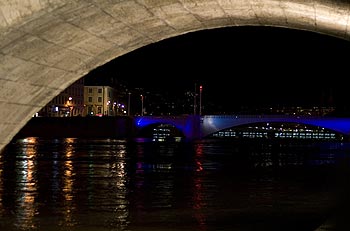 Illumination des ponts - Lyon - © Norbert Pousseur