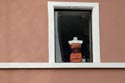 Buste à la fenêtre - Mulhouse - © Norbert Pousseur
