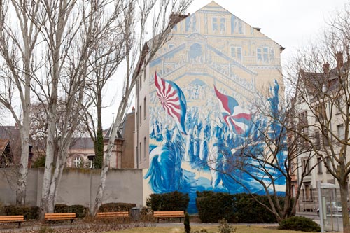 Façade du Bicenteanire - Mulhouse - © Norbert Pousseur