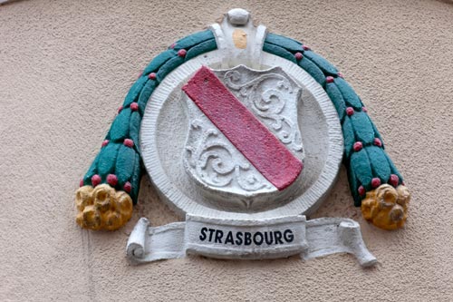 Blason de Strasbourg - Mulhouse - © Norbert Pousseur