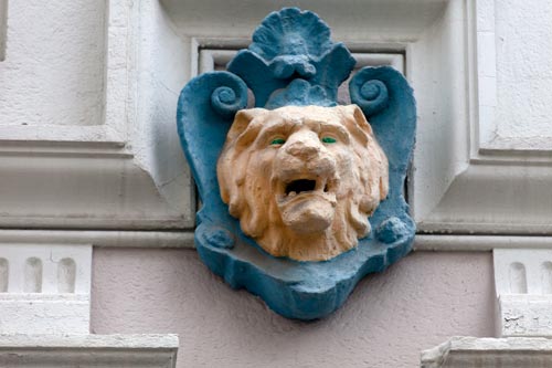 pousseur lion
