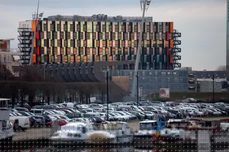 Immeuble en reflet - Nantes - © Norbert Pousseur