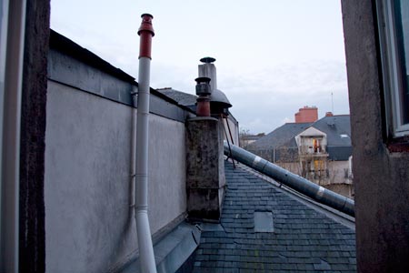 Au dessus des toits - Nantes - © Norbert Pousseur