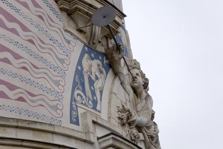 L'ange Lu  à sa trompette - Nantes - © Norbert Pousseur