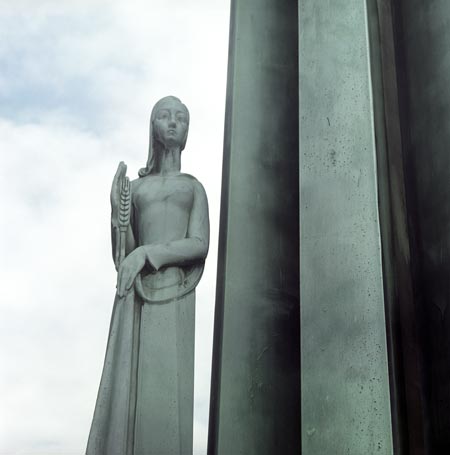 Femme à l'épis de blé - Nantes - © Norbert Pousseur