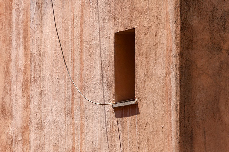 Fenêtre câblée - Nice - © Norbert Pousseur
