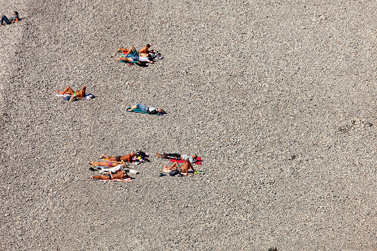 Bains de soleil - Nice - © Norbert Pousseur