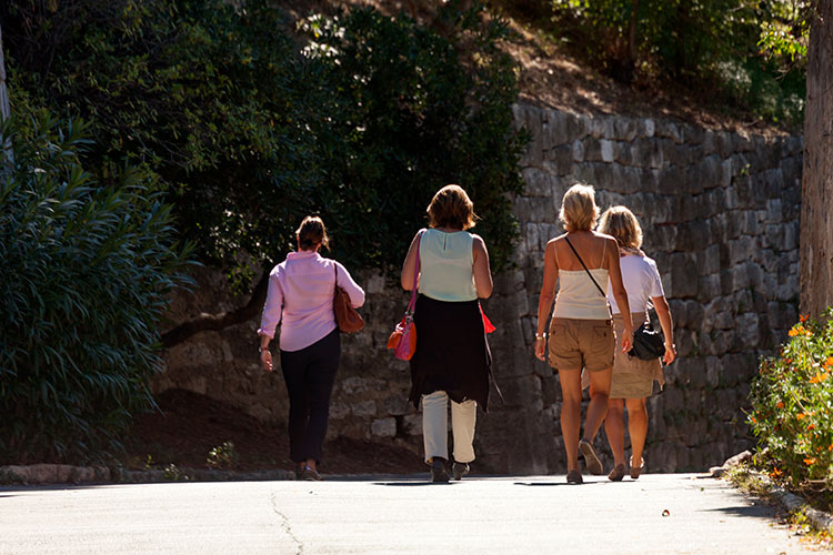 Touristes en visite - Nice - © Norbert Pousseur