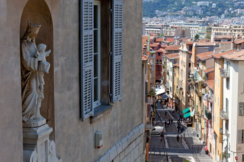 Statue en la vieille ville - Nice - © Norbert Pousseur