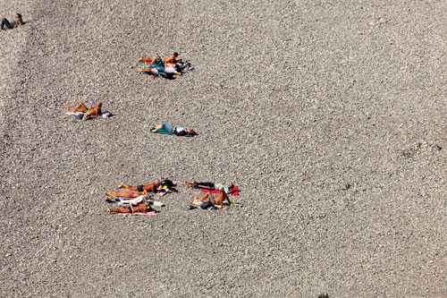 Bains de soleil - Nice - © Norbert Pousseur