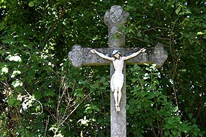 © Norbert Pousseur - Paysages d'Argovie - Suisse - Croix avec Christ