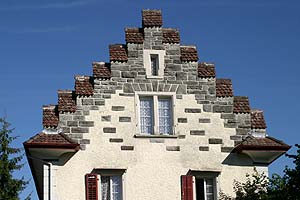 © Norbert Pousseur - Paysages d'Argovie - Suisse - Façade traditionnelle Argovie