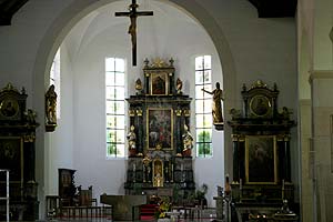 © Norbert Pousseur - Paysages d'Argovie - Suisse - Intérieur église Oberrohrdorf