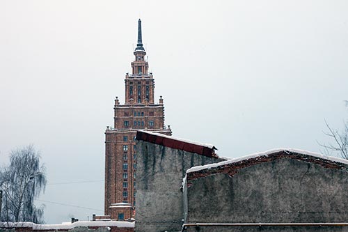 Monument administratif russe - Riga - © Norbert Pousseur