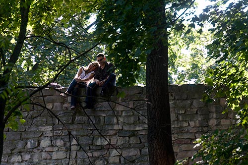 Amoureux en été - Riga - © Norbert Pousseur