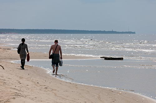 Plage près de Riga - © Norbert Pousseur