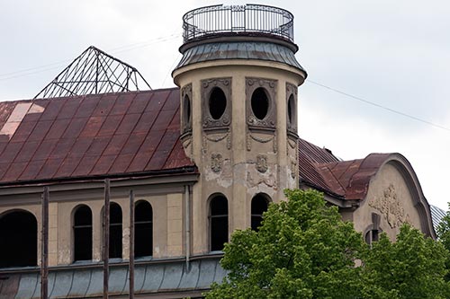 Bâtiment, ancien observatoire - Riga - © Norbert Pousseur