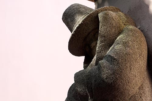 Homme au chapeau - Riga - © Norbert Pousseur